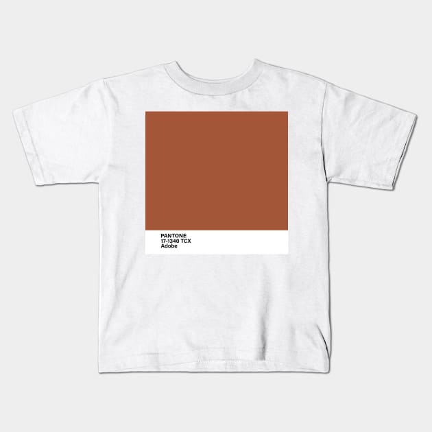 pantone 17-1340 TCX Adobe Kids T-Shirt by princessmi-com